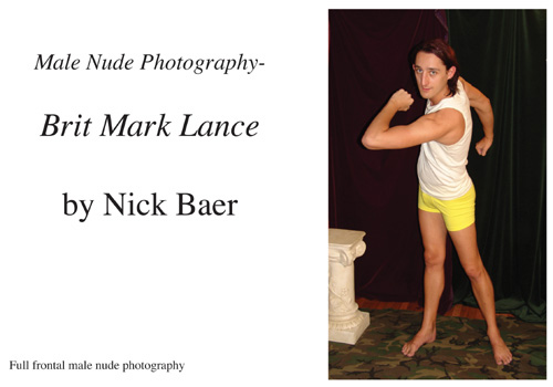 Male Nude Photography- Brit Mark Lance