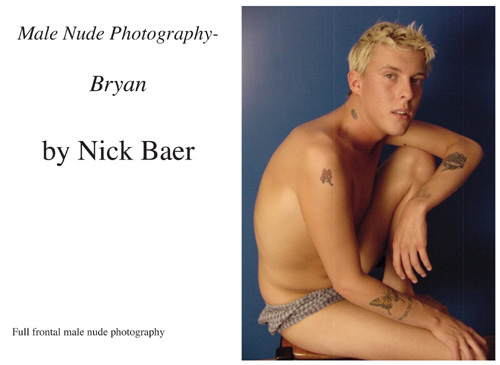 Male Nude Photography- Bryan
