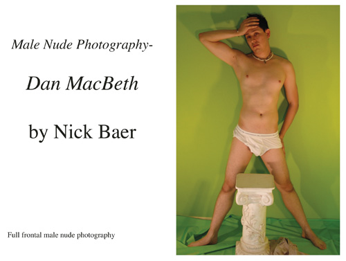 Male Nude Photography- Dan MacBeth