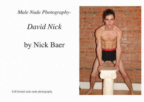 Male Nude Photography- David Nick
