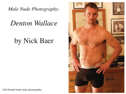 Male Nude Photography- Denton Wallace