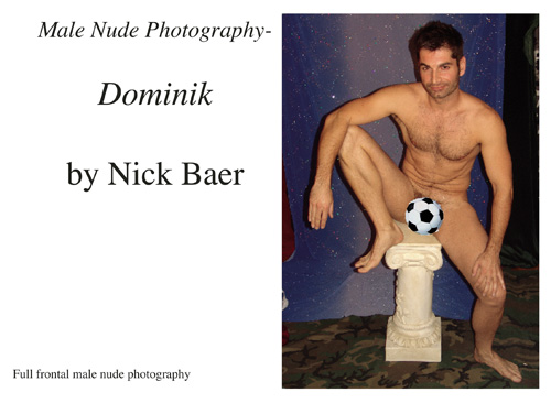 Male Nude Photography- Dominik