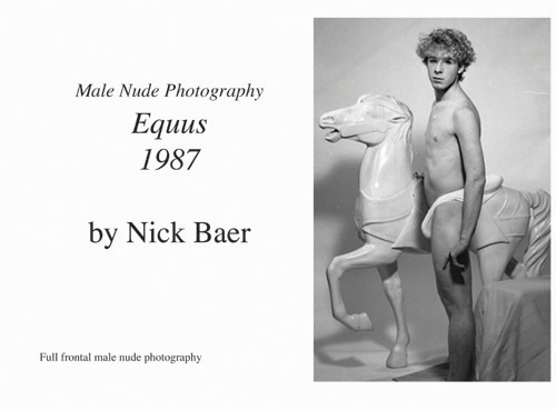 Male Nude Photography- Equus 1987