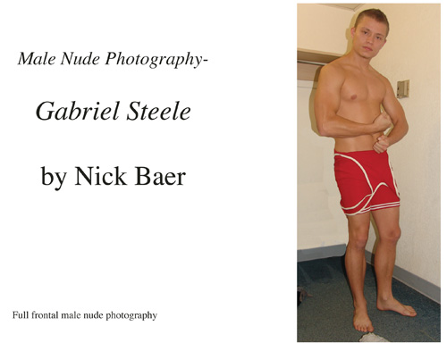 Male Nude Photography- Gabriel Steele
