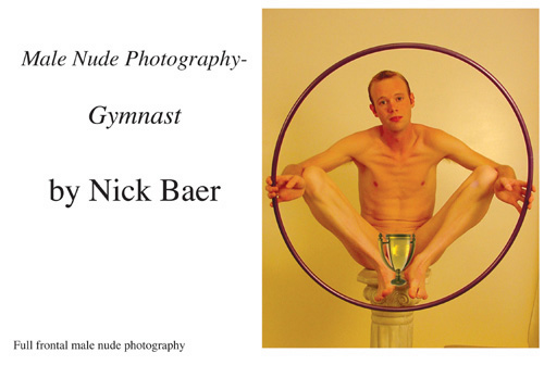 Male Nude Photography- Gymnast