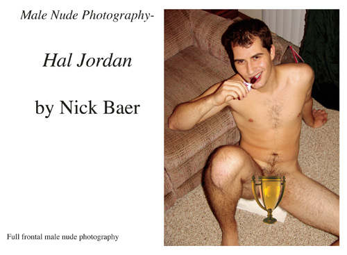 Male Nude Photography- Hal Jordan