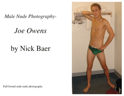 Male Nude Photography- Joe Owens