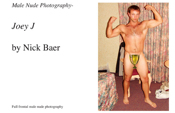 Male Nude Photography- Joey J