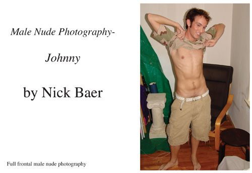 Male Nude Photography- Johnny