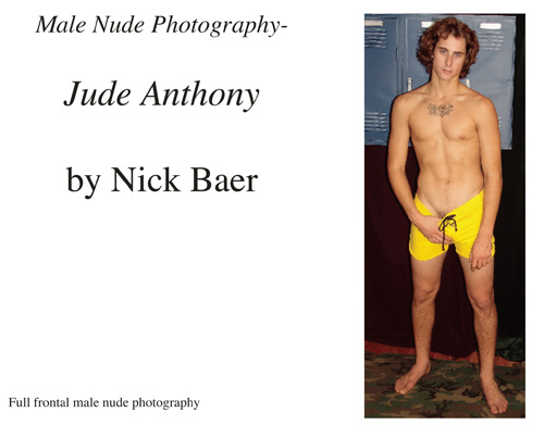 Male Nude Photography- Jude Anthony