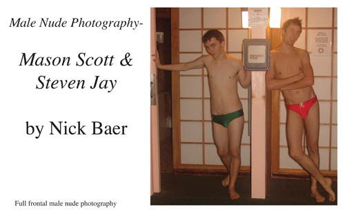 Male Nude Photography- Mason Scott & Steven Jay
