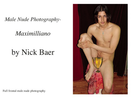 Male Nude Photography- Maximilliano