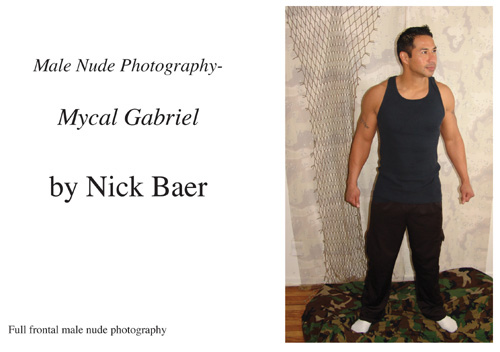Male Nude Photography- Mycal Gabriel