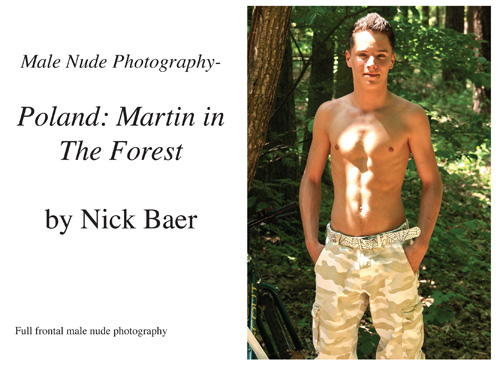 Male Nude Photography- Poland- Martin In The Forest