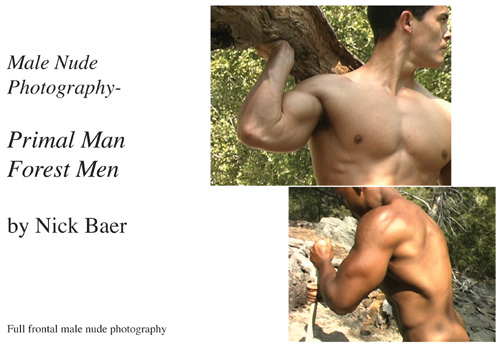 Male Nude Photography- Primal Man Forest Men 1998