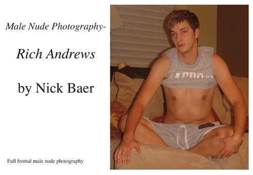 Male Nude Photography- Rich Andrews
