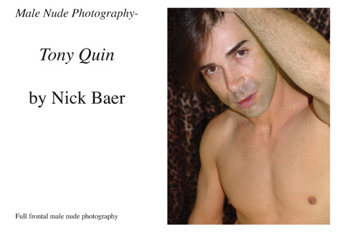 Male Nude Photography- Tony Quin