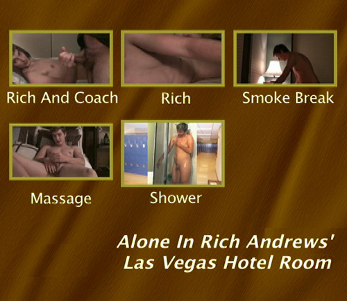 Alone In Rich Andrews' Las Vegas Hotel Room gay dvd