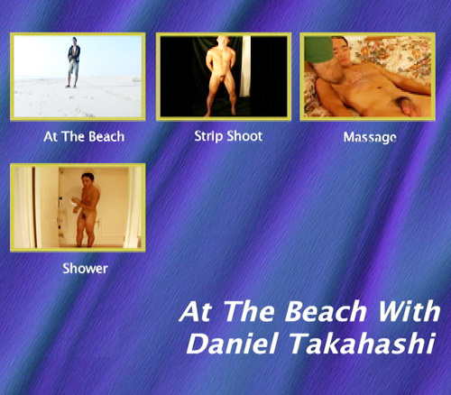 At The Beach With Daniel Takahashi gay dvd