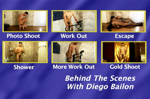 Behind The Scenes With Diego Bailon gay dvd