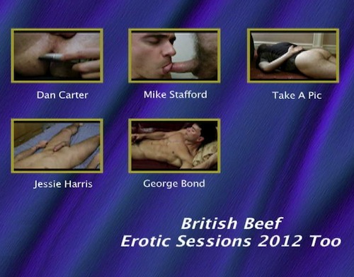 British Beef Erotic Sessions 2012 Too gay dvd