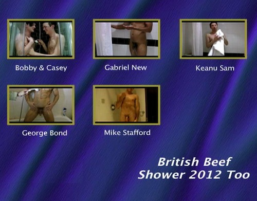 British Beef Shower 2012 Too gay dvd