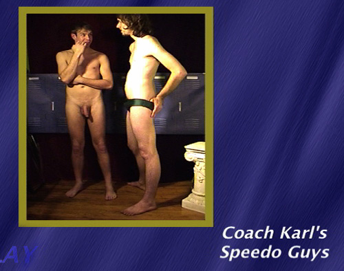 Coach Karl's Speedo Guys gay dvd