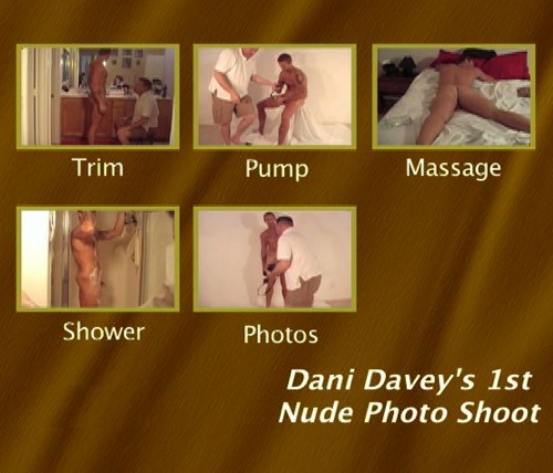 Dani Davey's 1st Nude Photo Shoot gay dvd