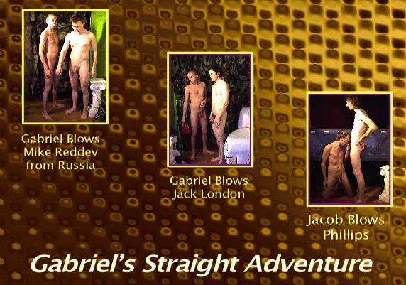 Gabriel's Straight Adventure gay dvd