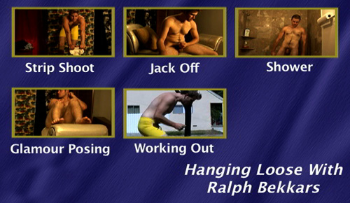 Hanging Loose With Ralph Bekkars gay dvd