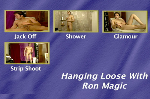 Hanging Loose With Ron Magic gay dvd