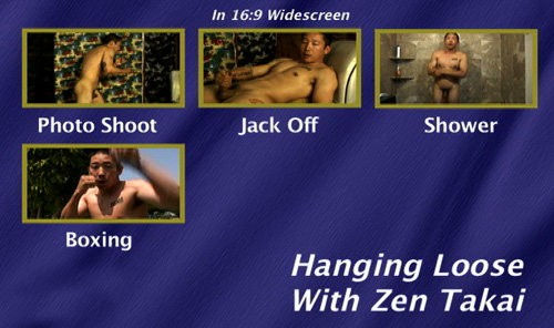 Hanging Loose With Zen Takai gay dvd