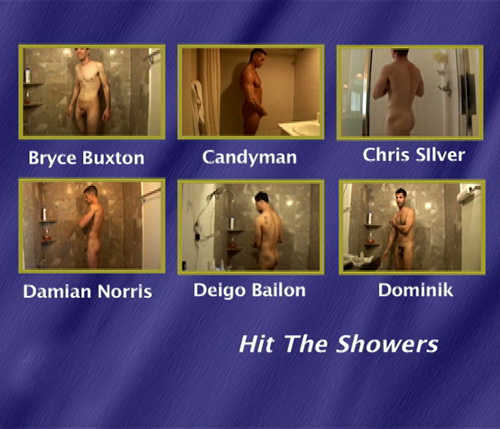 Hit The Showers gay dvd