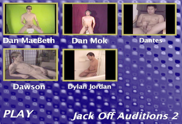 Jack Off Auditions 2 gay dvd