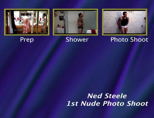 Ned Steele 1st Nude Photo Shoot gay dvd
