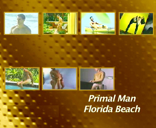 Primal Man Classics- Florida Beach Men gay dvd