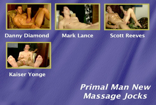 Primal Man New Massage Jocks gay dvd
