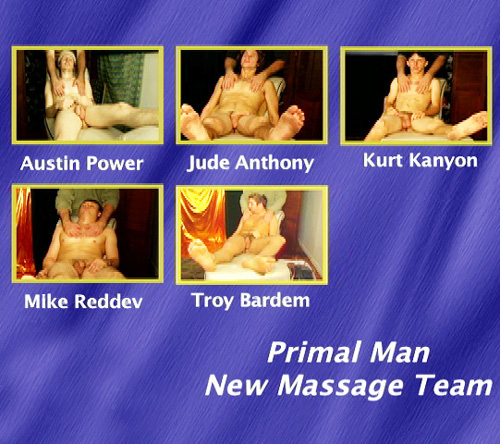Primal Man New Massage Team gay dvd