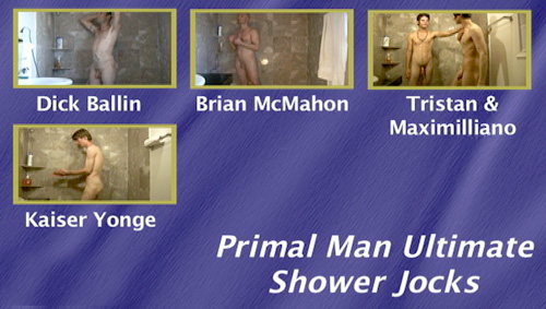 Primal Man Ultimate Shower Jocks gay dvd