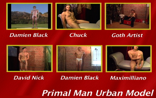 Primal Man Urban Model gay dvd