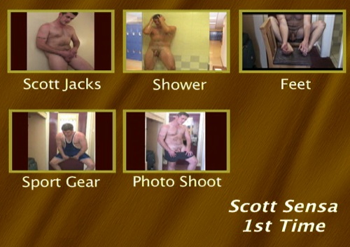 Scott Sensa 1st Time gay dvd