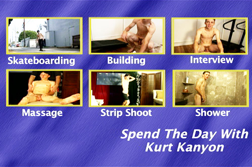 Spend The Day With Kurt Kanyon gay dvd