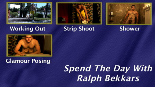 Spend The Day With Ralph Bekkars gay dvd