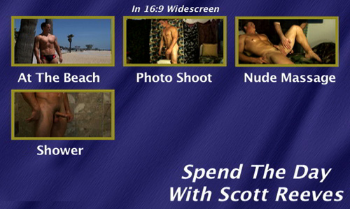 Spend The Day With Scott Reeves gay dvd