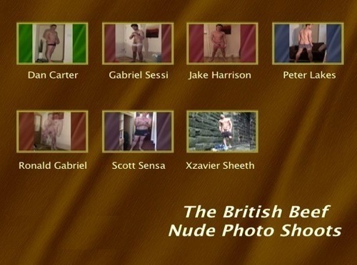 The British Beef Nude Photo Shoots gay dvd