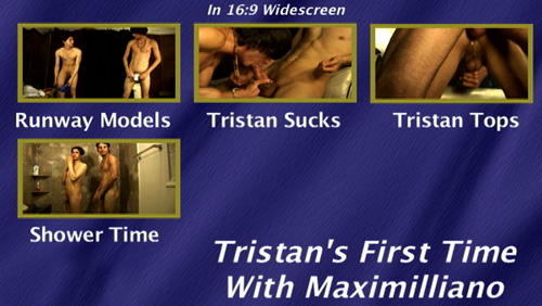 Tristan First Time With Maximilliano gay dvd