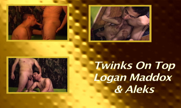 Twinks On Top - Logan Maddox and Aleks gay dvd