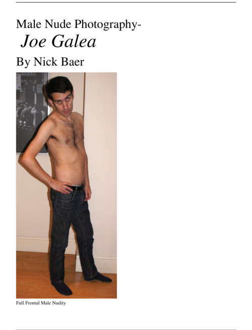 Nude Male Photo eBook Male Nude Photography- Joe Galea 