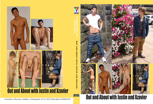 Nude Male erotic DVD Out And About With Justin And Xzavier