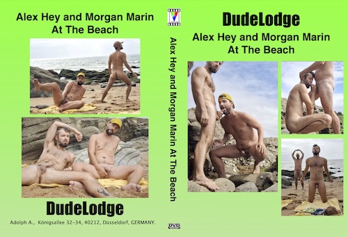 Alex Hey and Morgan Marin At The Beach-gay-dvd
